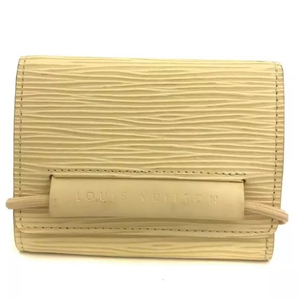 LOUIS VUITTON Epi Portefeiulle Elastique Trifold Wallet ๐๐๐ฅ - Picture 2 of 10